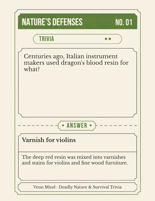 Nature's Defenses card
