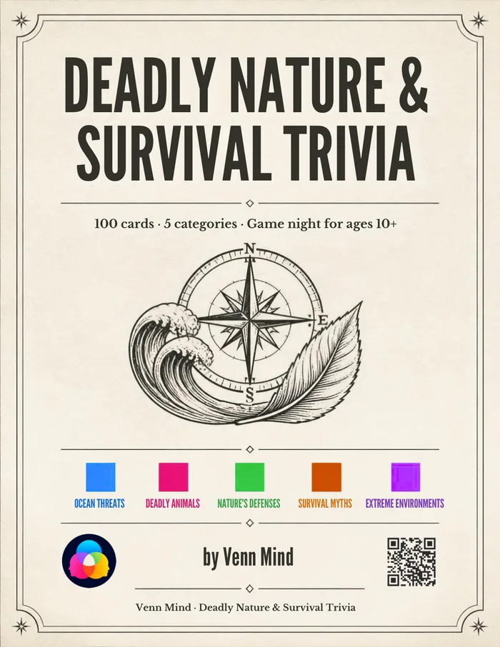 Deadly Nature & Survival Trivia cover