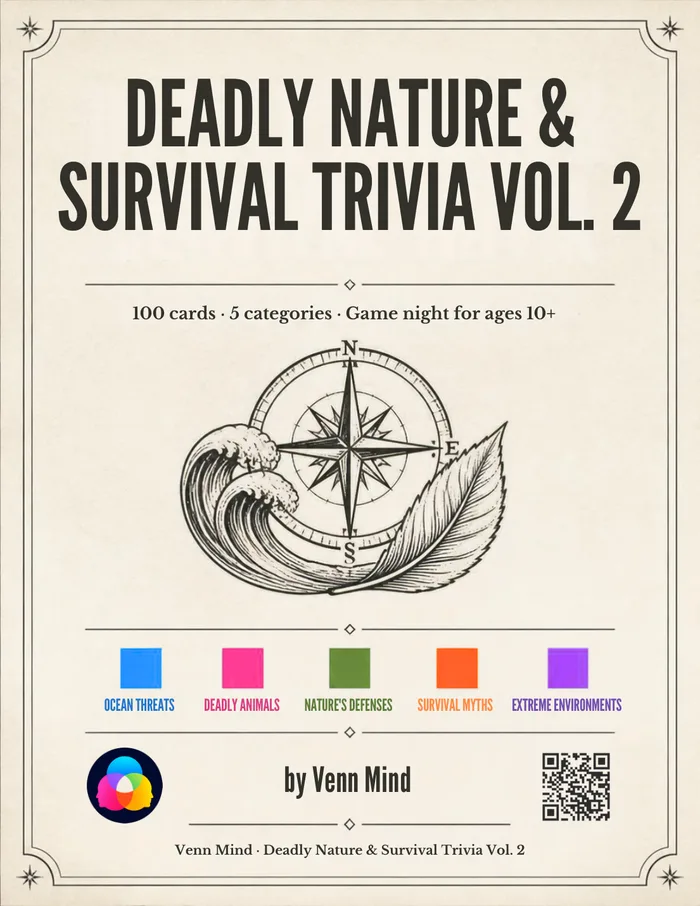 Deadly Nature & Survival Trivia Vol. 2 cover